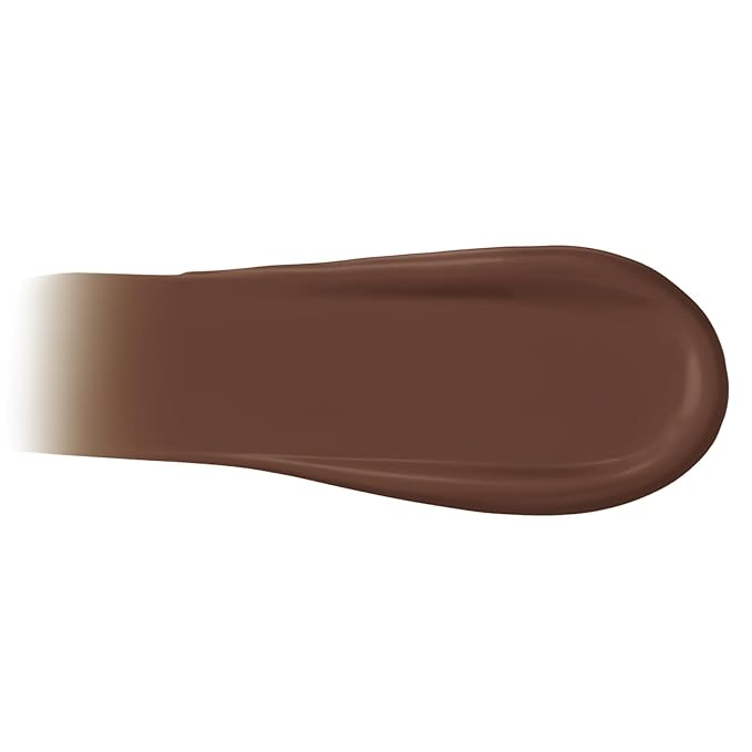 THE FACE SHOP Ink Lasting Liquid Foundation, Full Coverage, 72‑Hour Wear Semi‑Matte Finish, Makeup with Bakuchiol, N710 Espresso, 0.84 Fl. Oz.