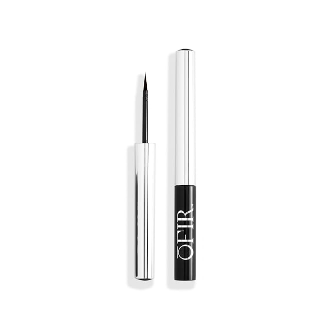 OFIR Brow Tonic Serum Browliner | Smudge-Proof Matte Finish | Hybrid Makeup & Skincare with Hyaluronic Acid & Plant Extracts | Strengthening | Cruelty-Free Brow Serum| Pepper - Cool Black, 0.057 Oz
