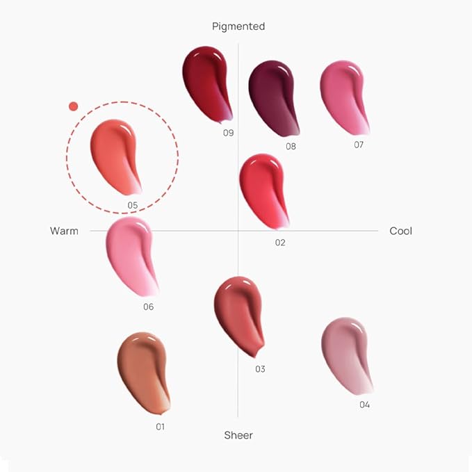 House of Hur Moist Ampoule Blusher with 50% Moisture Essence | Hydrating & Long-Lasting Blush | 0.67 fl.oz (9 Shades) (Peach Coral)