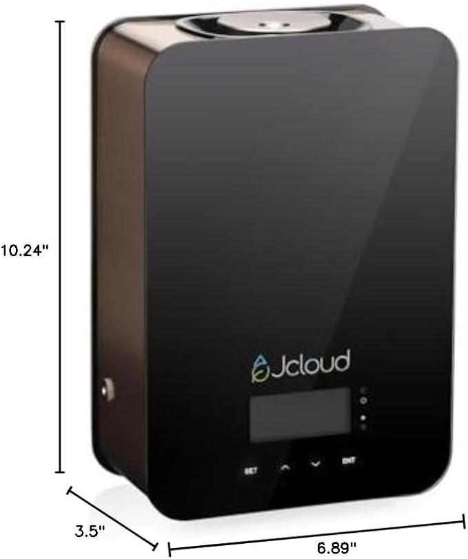 JCLOUD Upgrade Smart Scent Air Machine for Home, Cold Air Technology Waterless Essential Oil Diffuser | Cover Up to 2000 Sq. Ft | Aromatherapy Diffuser for Large Room, Office