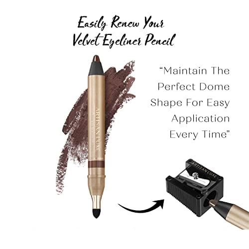 Artisan L'uxe Beauty Jumbo Eyeliner Pencil Smokey Eyes in 3 Minutes Water Proof Smudge Proof, Long Lasting Age Defying Essential Oils Seduction (Shade: Chocolate Brown) (Dark Chocolate Brown)