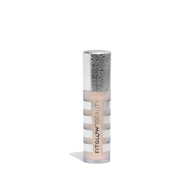 Fitglow Beauty Conceal+ | Vegan Full Coverage Concealer Skincare with Vitamin K + Green Tea | Corrects Dark Circles, Blemishes & Redness | Non-Creasing, Natural Finish | C2-6g