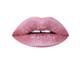 Aromi Dusty Rose Metallic Liquid Lipstick, Rosy Pink Lip Color for Women, Shimmery Finish, Long Lasting, Waterproof, Vegan (Pixie Dust)