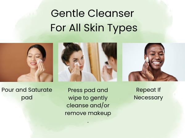 Essentially KateS Makeup Remover Micellar Cleansing Water 16.9 Fl Oz with Hyaluronic Acid & Tea Tree, Hydrating and Suitable for Sensitive Skin - Eyes+Face+Lips - Korean Skin Care