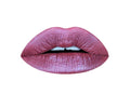 Aromi Sugared Mauve Metallic Liquid Lipstick, Purple Pink Lip Color with Shimmery Finish, Raspberry Mulberry Lipstick, Long-Lasting (Sugared Mauve)