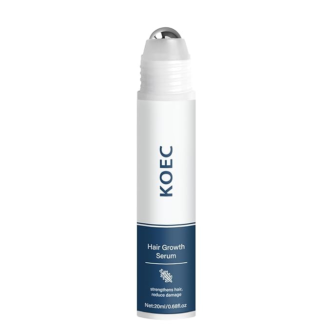 Hair Growth Essence Roll-On Bottle – 3% Rosemary, 3% Redensyl, and 2% Anagain – Lightweight, non-greasy scalp essence, free of preservatives and sulfates – Suitable for both men and women (1)