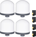 4Pack Replacement Ceramic Dome Water Filter 0.2 to 0.5 micron by YKMGON