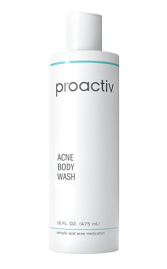 Proactiv Acne Body Wash, Gentle All-Over Cleanser, Unclogs Pores and Clears Blemishes, Salicylic Acid & Glycolic Acid Formula, Soothing Complex of Shea Butter, Vitamin E & Aloe Vera Extract, 16 Fl Oz