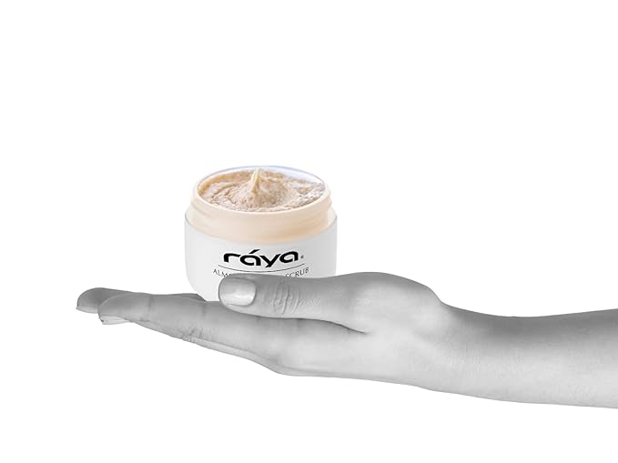 RAYA Almond Honey Facial Scrub (106) | Natural Exfoliating Facial Scrub for Non-Blemished Skin | Polishes, Softens, and Creates a Glowing Complexion