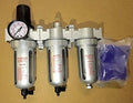 3/8" COMPRESSED AIR FILTER REGULATOR / DESICCANT DRYER GOOD by Unknown