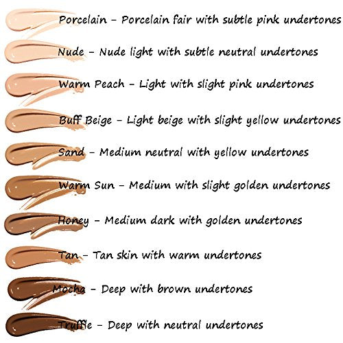 Flawless Matte Liquid Foundation, Long Wear Oil Control Full Coverage Face Makeup Soft Liquid Foundation .(106#Warm Sun)