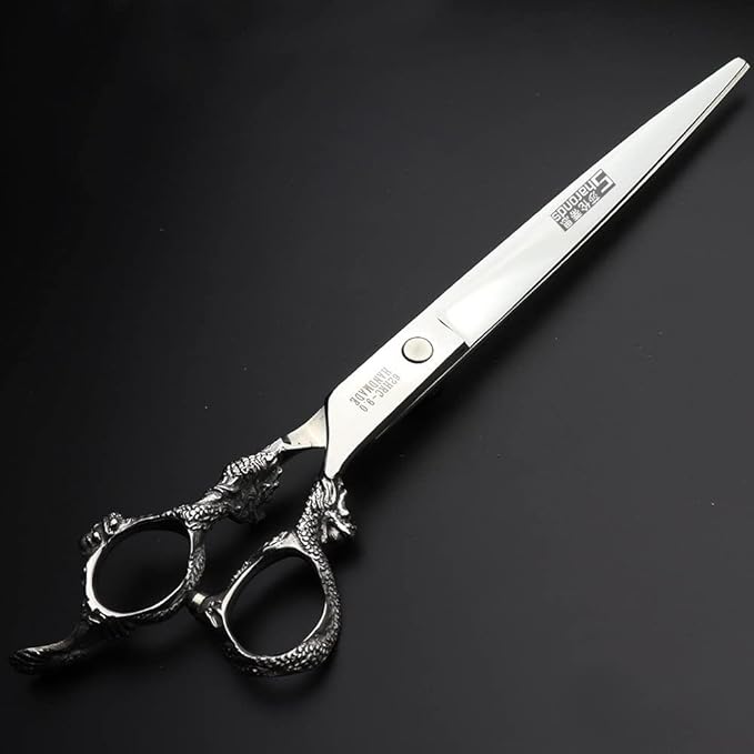 Purple Professional Hairdressing Scissors Hairdresser Hairstylist Cutting Hair & Thinning Hairdressing Scissor (9 inch flat)