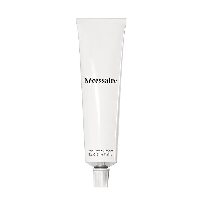 Nécessaire - The Hand Cream for Women & Men with 5 Ceramides & Peptides, Fragrance-Free Hand Lotion, Fast-Absorbing, Non-Greasy. - 2.2 fl oz.