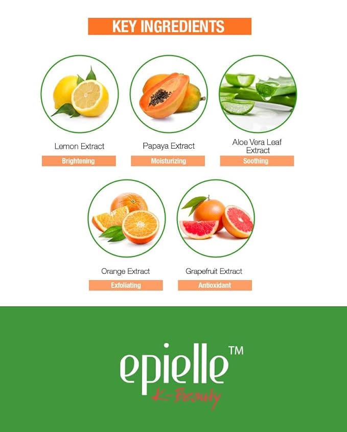 Epielle New Makeup Remover Cleansing Wipes Tissue - Cucumber 30 Count 6 Pack | Gentle for all Skin Types | Daily Facial Cleansing Towelettes | Removes Dirt, Oil, Makeup (Vitamin C)