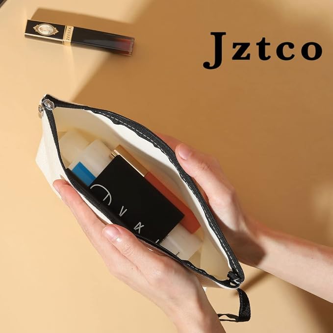 Jztco Inspirational Makeup Bag Christian Gifts You Are Beautiful Strong Amazing Created Travel Makeup Zipper Bag Girl for Women Friends Sisters Mom Aunt Faith Cosmetic Bag