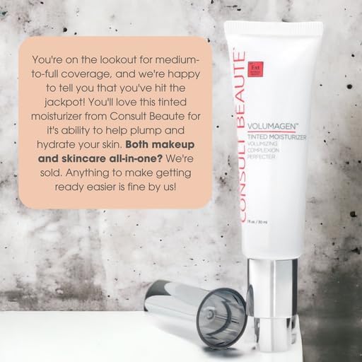 Consult Beaute Volumagen Tinted Moisturizer - Medium-to-Full Coverage - Buildable Coverage -1 fl.oz. - Light shade