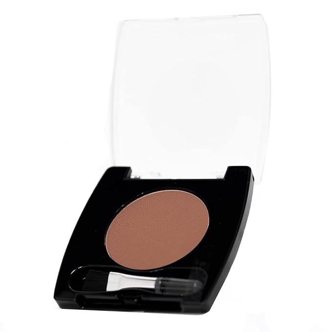 Palladio Brow Powder for Eyebrows, Soft and Natural Eyebrow Powder with Jojoba Oil & Shea Butter, Helps Enhance & Define Brows, Compact Size for Purse or Travel, Includes Applicator Brush, Auburn