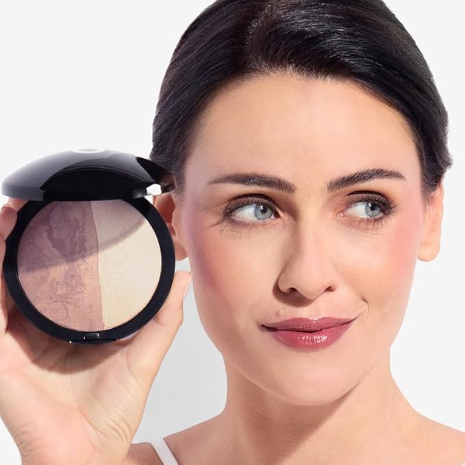 OFIR Sundial Bronzer Highlighter Duo | Bronzer and Highlighter Stick | Buildable Radiance for Complexion Sculpting | Skin-Enhancing Glow | Fair - Very Fair to Light Skin Tones 0.47 OZ