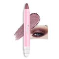 evpct 1Pcs Orchid Shimmer Cream Eye Shadow Brightener Sticks for Eyes Waterproof Pigmented, Double Ended Cream Eyeshadow Stick Pencil Pen with Applicator, Eye Shadow Palette Highlighter Makeup 26