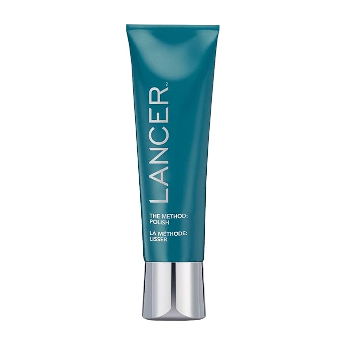 Lancer Skincare The Method: Polish Facial Exfoliator, Daily Exfoliating Face Scrub with Natural Minerals, Normal Combination Skin, 8 Fluid Ounces