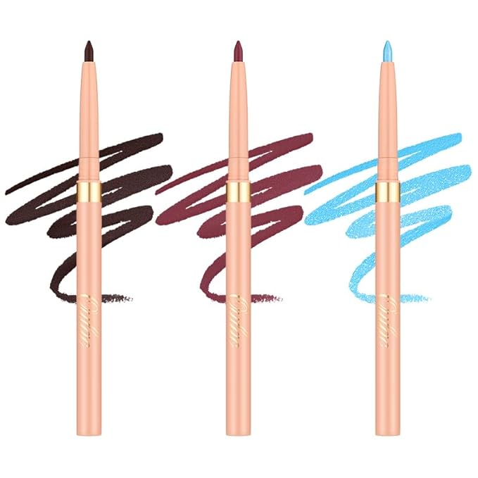 Oulac Waterproof Lipliner Pencil Set - Smooth and Creamy, Retractable Lip Makeup for Precision Application, Vegan & Cruelty-Free