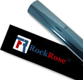 RockRose 50% Nano Ceramic Car Window Tint 20 in x 15FT 2PLY Privacy Film Heat Block, 99% UVR, and 85% IRR Block for Auto or Home Strong Adhesive, Easy Shrink, Plotter Friendly - Charcoal