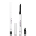 Rumi Cosmetiques LushLine+ Waterproof Eyeliner Pencil For Older Women - Smudge Proof, Long-Lasting, Non Toxic, Soft Glide - Safe For Sensitive Eyes (Natural Grey)