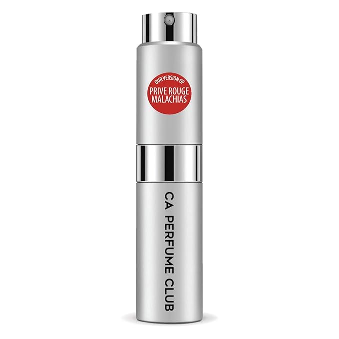 CA Perfume Impression of Purve Rouge Malachias for Women and Men Amber Floral Scent Long Lasting Unisex Fragrance Eau De Parfum Travel Size Refillable Atomizer Spray 0.27 Fl Oz 8ml