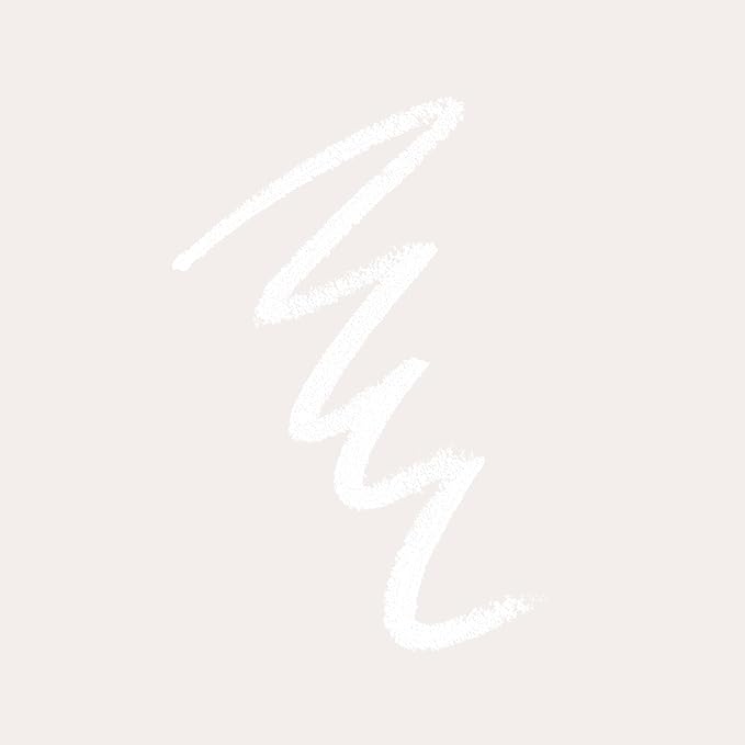 VASANTI Kajal Waterline Eyeliner Pencil - Long-lasting, Waterproof, Smudge-proof, Safe for Sensitive Eyes, Waterline Eye Liner - Opthalmologist Approved and Tested (White Clarifier)