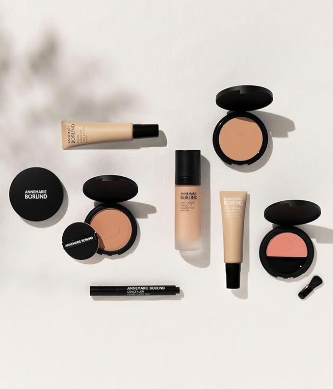 ANNEMARIE BÖRLIND - ANTI-AGING MAKE UP - beige - smoothing, lifting & refining foundation, with natural ingredients, high coverage, 1.01 Fl. Oz.