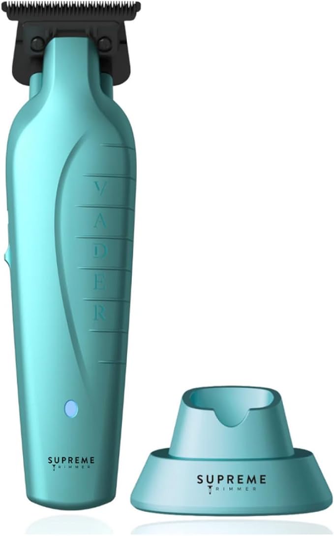 Supreme Trimmer Vader ST3778 – Professional Cordless Barber Liner | 210 Min Runtime, 7000 RPM Motor, Zero Gap DLC T-Blade, USB-C Fast Charging | Beard, Hair & Body