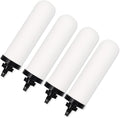 4 PACK 7" Gravity Drinking Water Ceramic Replacement Candle Element Filter by YKMGON