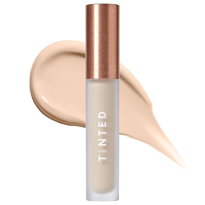 Live Tinted Hueskin Serum Concealer - Medium-to-Full Coverage Concealer with Niacinamide, & Hyaluronic Acid for Dark Circles, Fine Lines & Wrinkles, Buildable Long-Lasting Formula, 0.35 oz Shade 19.25