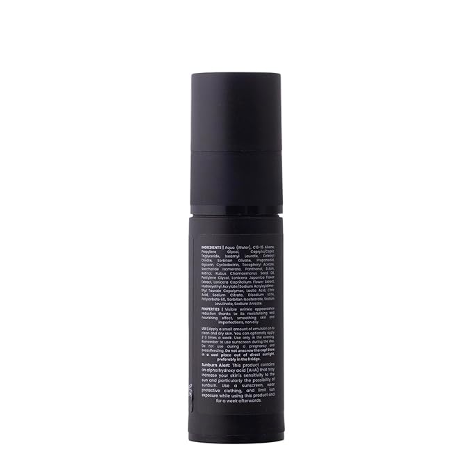 Creamy Happiness - Advanced Retinal Emulsion 0.1% Encapsulated for Stability - Smoothes & Firms – Deep Hydration – 30 ml/Net 1.01 Fl. Oz