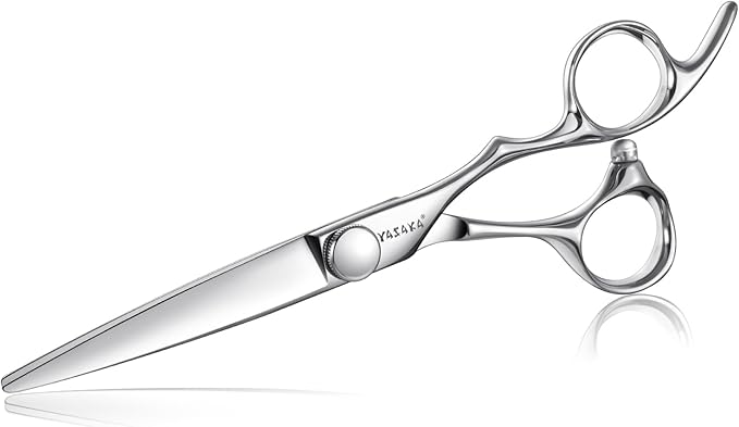 Professional Hair Cutting Shears 5.5 Inch, Barber Hairdressing & Hairstyling Hair Scissors with Razor-Sharp Blades & Cobalt Alloy Steel for Wig Bangs Layers, Women Men Haircutting Tool