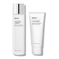 ROVECTIN Calming Lotus Water Cream (2.03 fl.oz, 60ml) Moisturizer + Aqua Hyaluronic Essence (6.08 fl.oz, 180ml) Facial Toner Bundle | Vegan Korean Skincare [2 Pack]
