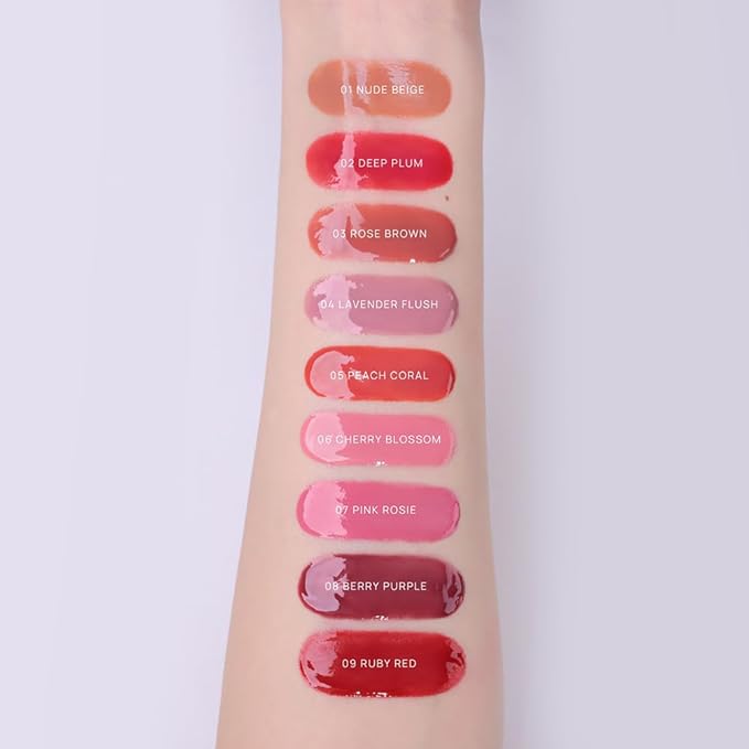 House of Hur Moist Ampoule Blusher with 50% Moisture Essence | Hydrating & Long-Lasting Blush | 0.68fl.oz (9 Shades) (Cherry Blossom)