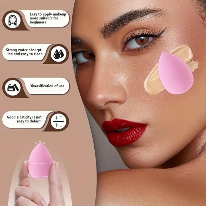36Pcs Pink Makeup Brushes Set Professional Makeup Kit Multi-functional Makeup Tool Set with Facial Makeup Accessories, Foundation Makeup Brush Kit Eye and Face Make up Brushes & Tools
