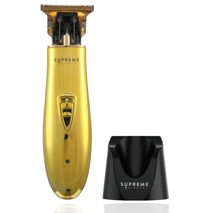 Supreme Trimmer T Shaper Men’s Barber Trimmer | 90 Min Run Time, Low Noise & Vibration | Liner Trimmer for Sensitive Skin, Autistic Kids & Elderly | ST5200