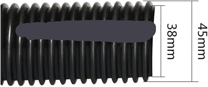 Industrial Vacuum Cleaner Black Pipe EVA Hose Diameter 32mm 35mm 38mm 40mm 45mm - Image 5