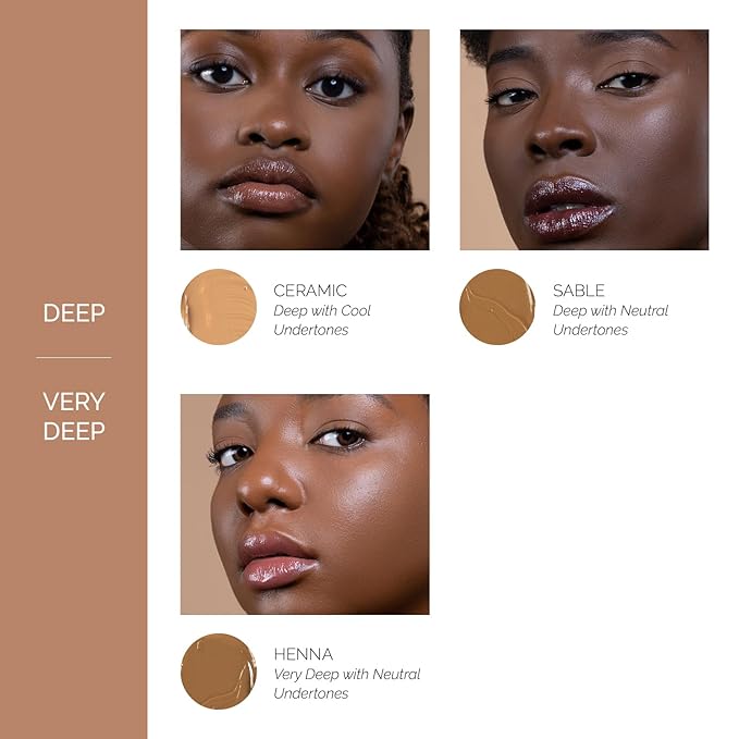 OFIR Perfected Weightless Concealer | Porous Coverage Blends for Smooth Finish | Covers Dark Circles Vegan Concealer | Botanical Formula Soothes Redness & Dullness |Rattan - Medium Deep Warm 0.27 OZ