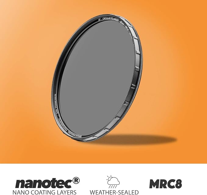 82mm X2 CPL Circular Polarizing Filter - Image 4
