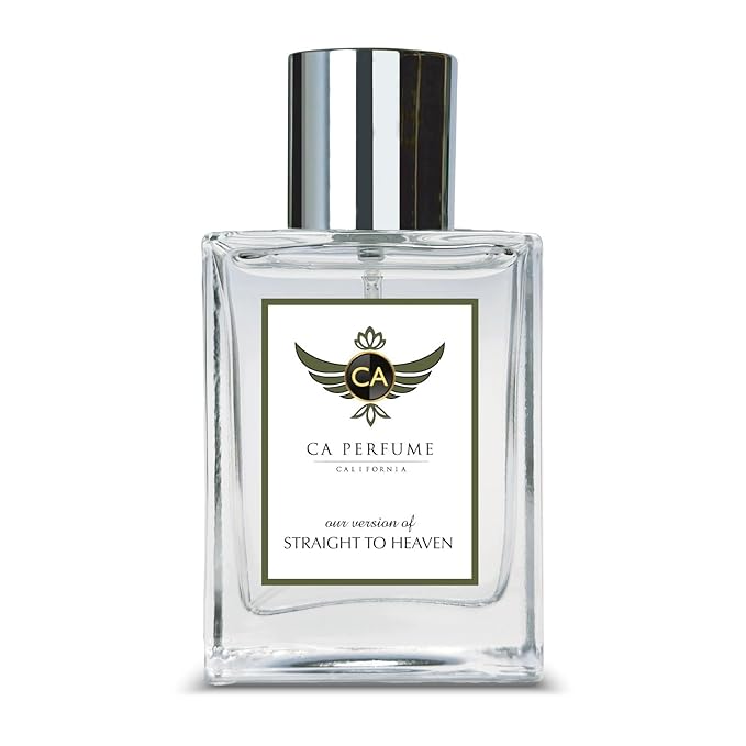 CA Perfume Impression of Straight To Heaven for Men Woody Spicy Fragrance Long Lasting Mens Cologne Eau De Parfum 1.7 Fl Oz 50ml