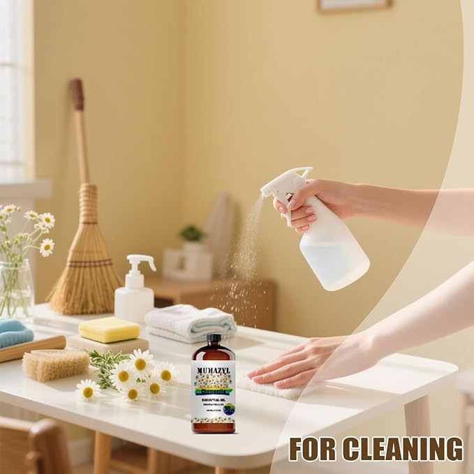 Chamomile Essential Oil, Chamomile Oil 16 Fl Oz 480ML for Diffuser Humidifier Yoga Cleaning DIY Candle Soap Making Essential Oils