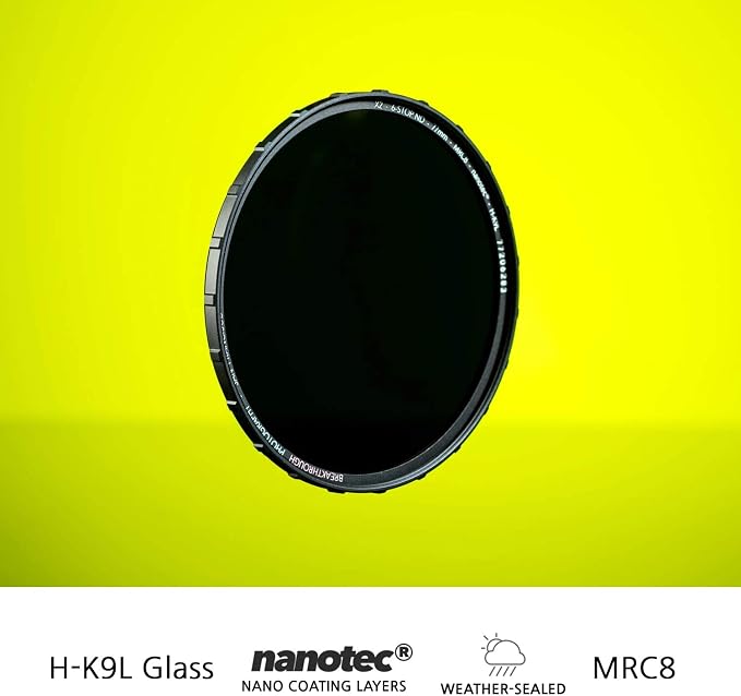 Breakthrough Photography 72mm X2 6-Stop Fixed ND Filter - Image 3