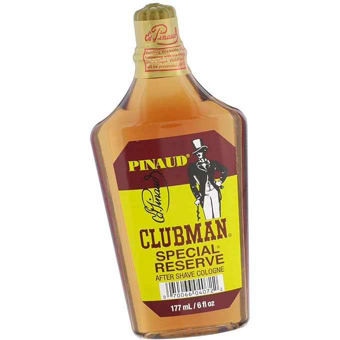 Clubman Special Reserve Shave Cologne, After Shave Macho Fragrance, 6 fl oz