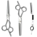 Saki Shears 6" Set of Professional Hair Cutting Scissors for Professionals - Hand Finished for the Ultimate Sharp and Long Lasting Edge - Great for Wet or Dry Haircutting