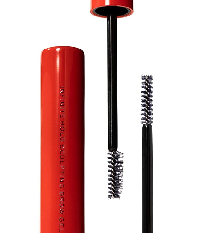 MAKE Beauty Infinite Hold Brow Gel. Clear Eyebrow Gel with Brush. Sculpt, Define, and Set Eyebrows - All-Day Wear