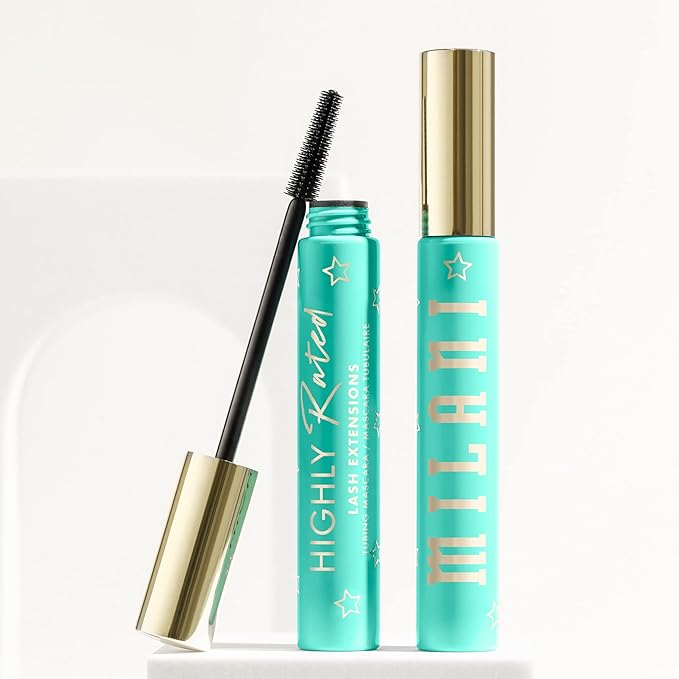Milani Tubing Mascara | Highly Rated Mascara - Black | Length and Lift | Shea Butter to Nourish and Condition Lashes
