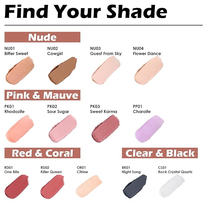 FOCALLURE Moisturizing Shiny Lipstick,Pearl Shimmery Finish,Hydrating Tinted Lip Balm with Creamy Texture,Long Lasting High Pigmented Lip Stain,Killer Queen